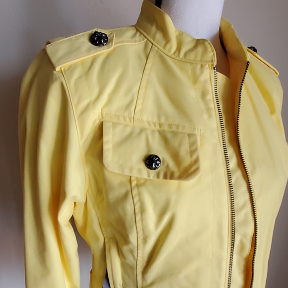 NWOT Yellow HARLEY DAVIDSON Riding Jacket - Picture 5 of 8